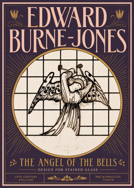 Edward Burne-Jones The Angel of the Bells No4 - Póster