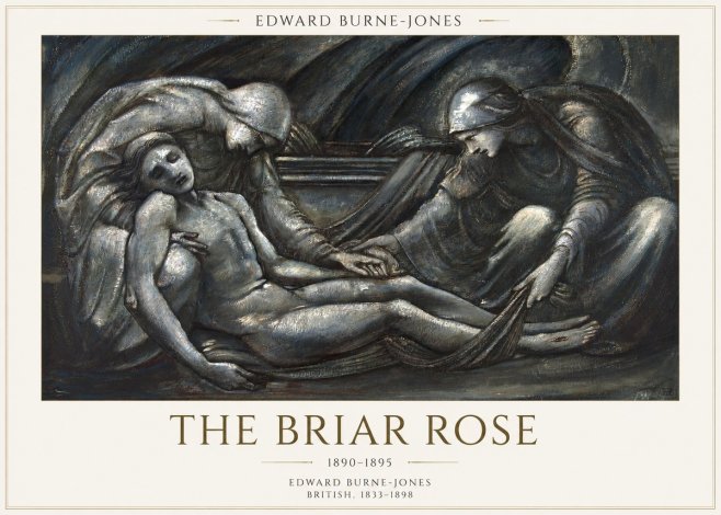 Edward Burne-Jones The Briar Rose No1 - Póster