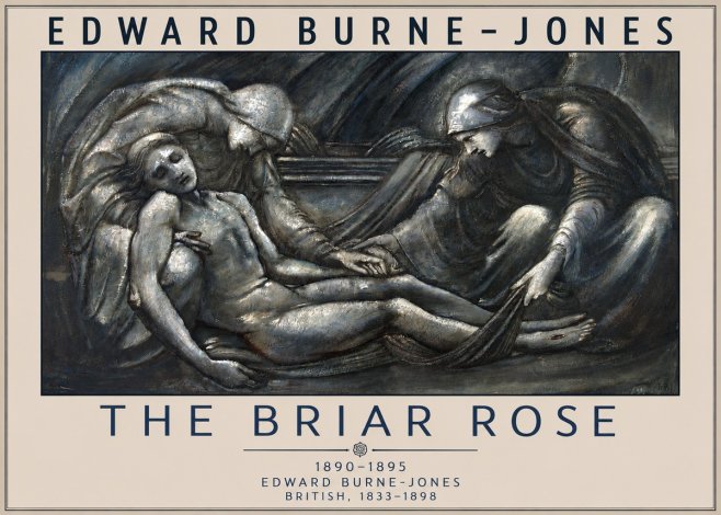Edward Burne-Jones The Briar Rose No3 - Póster