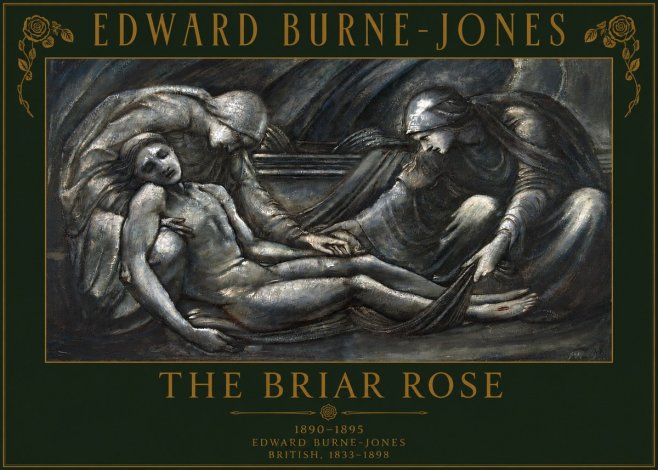Edward Burne-Jones The Briar Rose No4 - Póster