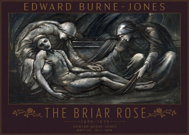 Edward Burne-Jones The Briar Rose No5 - Póster