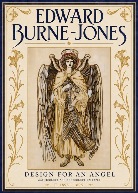 Edward Burne-Jones Design for an Angel No6 - Póster