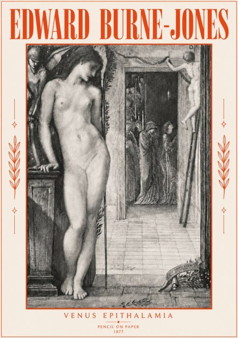 Edward Burne-Jones Venus Epithalamia No5 - Póster