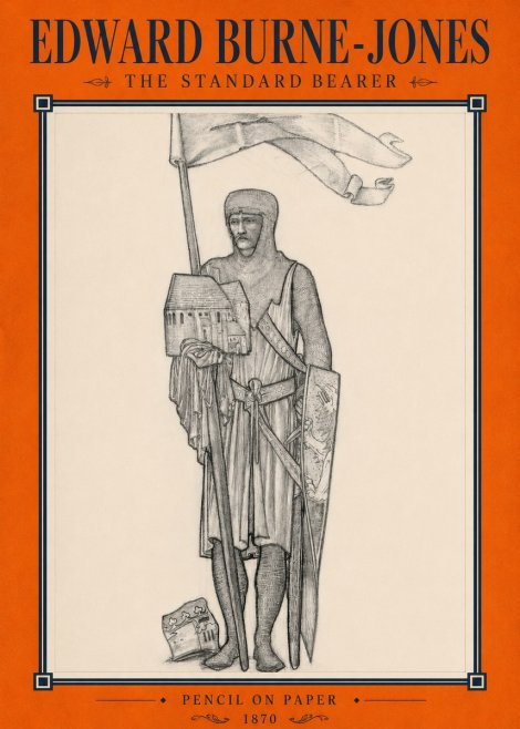 Edward Burne-Jones The Standard Bearer No2 - Póster