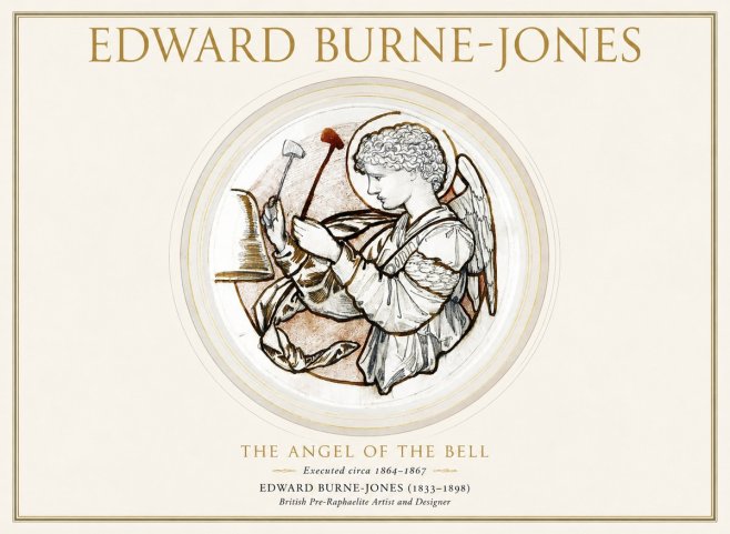 Edward Burne-Jones The Angel of the Bell No1 - Póster