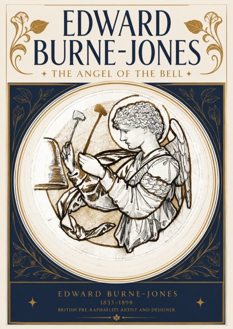 Edward Burne-Jones The Angel of the Bell No3 - Póster