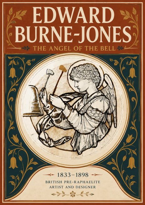 Edward Burne-Jones The Angel of the Bell No5 - Póster
