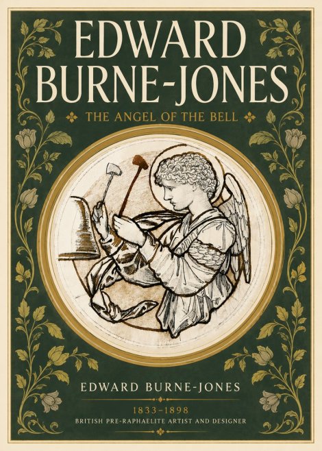 Edward Burne-Jones The Angel of the Bell No6 - Póster