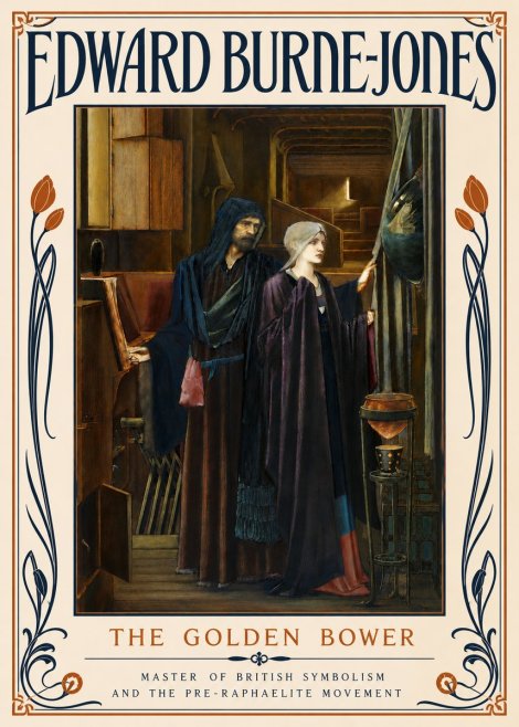 Edward Burne-Jones The Golden Bower No5 - Póster