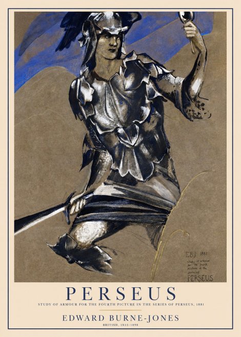 Edward Burne-Jones Perseus No1 - Póster
