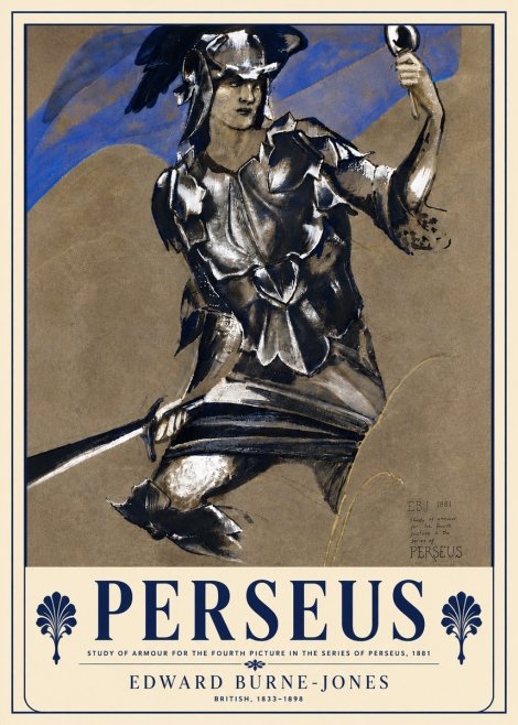 Edward Burne-Jones Perseus No6 - Póster