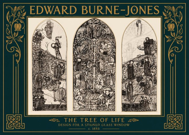 Edward Burne-Jones The Tree of Life No2 - Póster