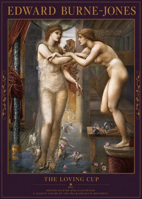 Edward Burne-Jones The Loving Cup No2 - Póster