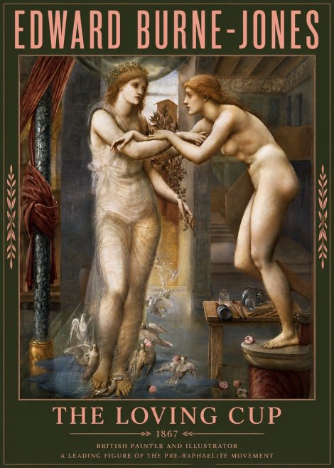 Edward Burne-Jones The Loving Cup No6 - Póster