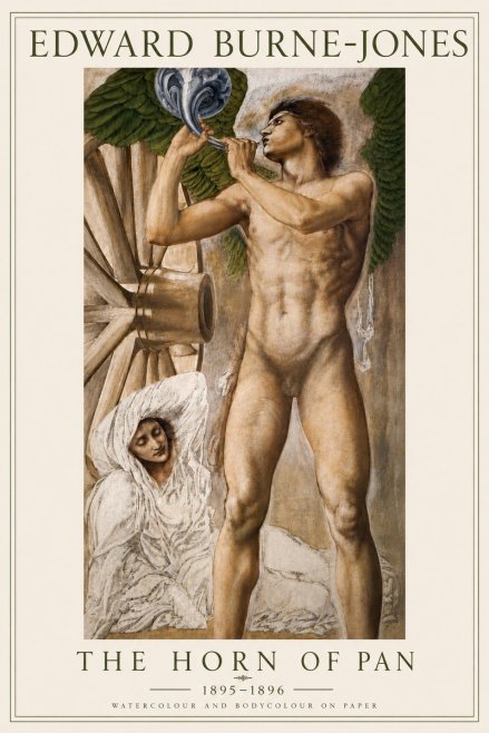 Edward Burne-Jones The Hour of the Soul No6 - Póster