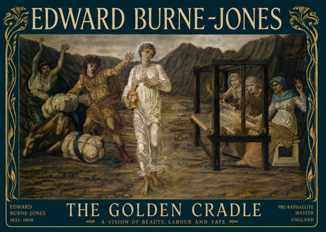 Edward Burne-Jones The Golden Cradle No4 - Póster