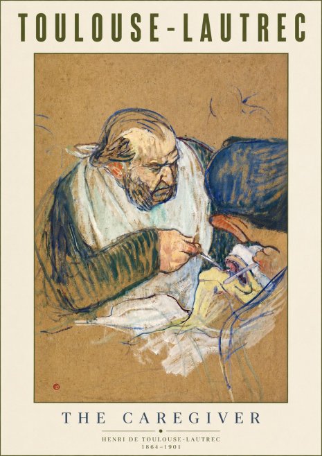 Toulouse-Lautrec The Caregiver No4 - Póster