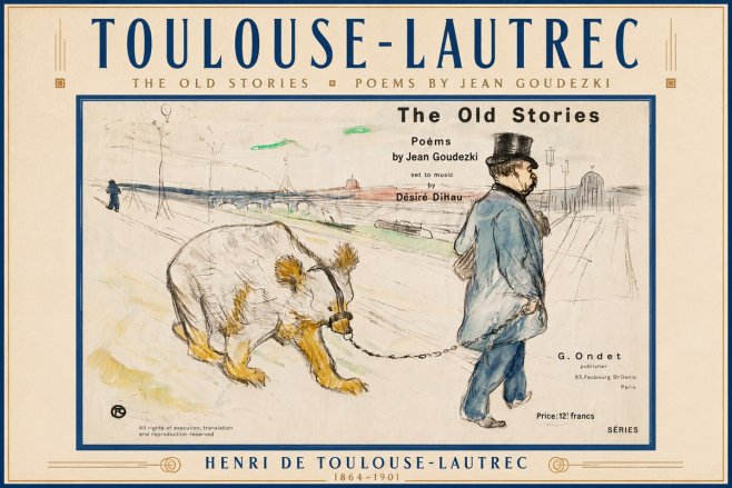 Toulouse-Lautrec Les Vieilles Histoires II No6 - Póster