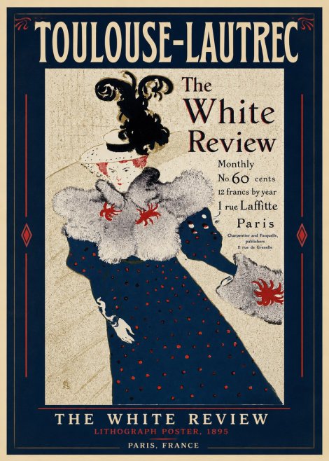 Toulouse-Lautrec The White Review No2 - Póster