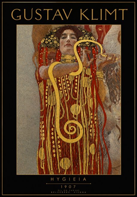 Klimt Hygeia No3 - Póster