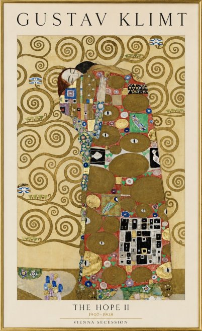 Klimt The Hope Ii No3 - Póster