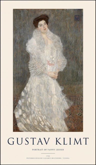 Klimt Portrait of Fanny Leeser No1 - Póster
