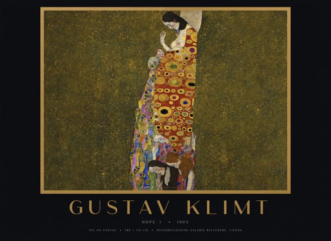 Klimt Hope I No2 - Póster