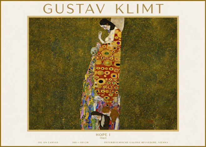 Klimt Hope I No4 - Póster