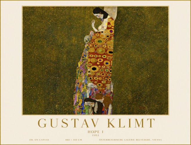 Klimt Hope I No6 - Póster