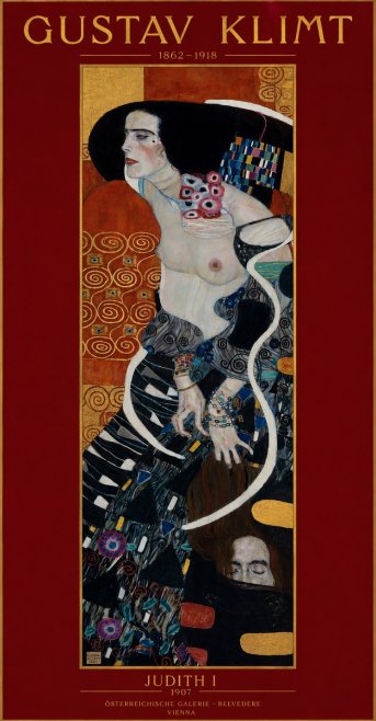 Klimt Judith I No2 - Póster
