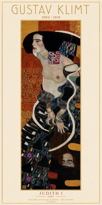 Klimt Judith I No4 - Póster