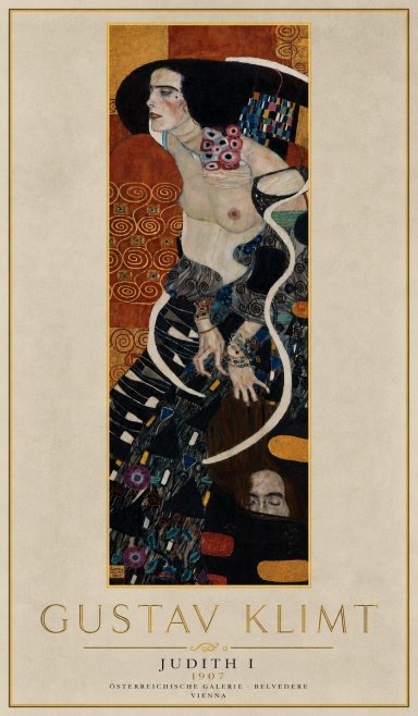 Klimt Judith I No6 - Póster
