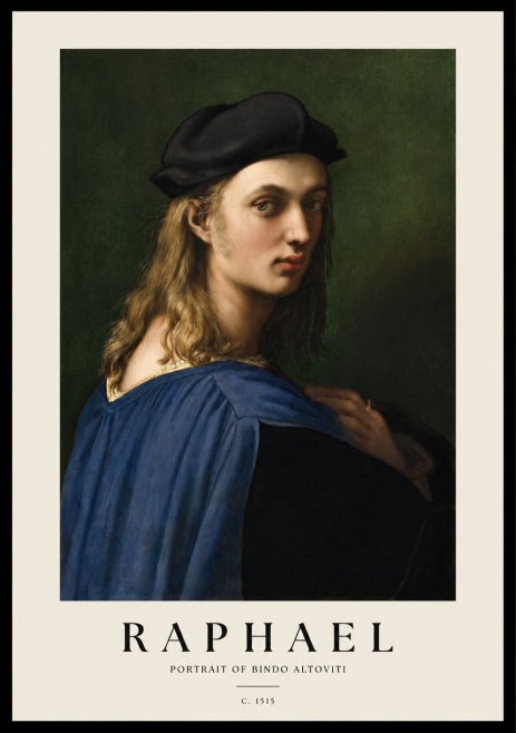 Raphael Portrait of Bindo Altoviti No1 - Póster