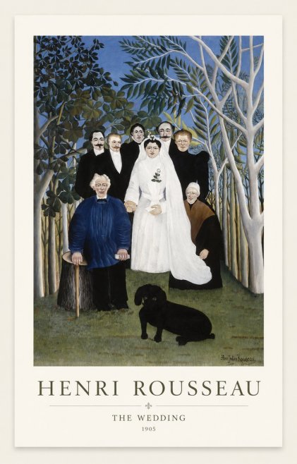 Rousseau The Wedding No1 - Póster