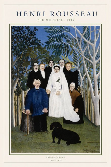 Rousseau The Wedding No2 - Póster
