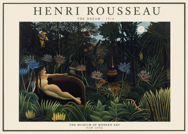 Rousseau The Dream II No1 - Póster