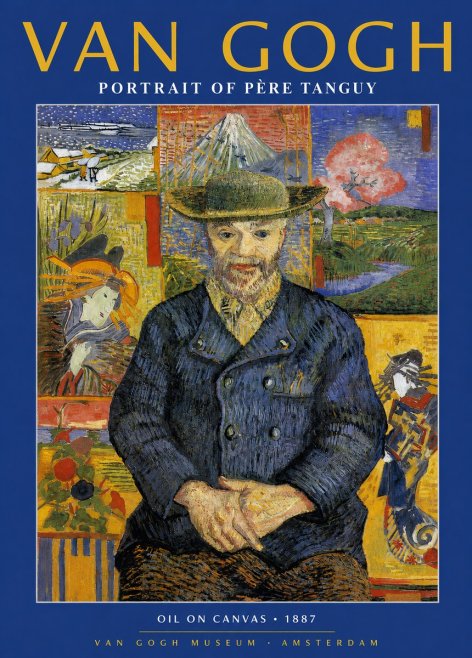 Van Gogh Portrait of Père Tanguy I No2 - Póster