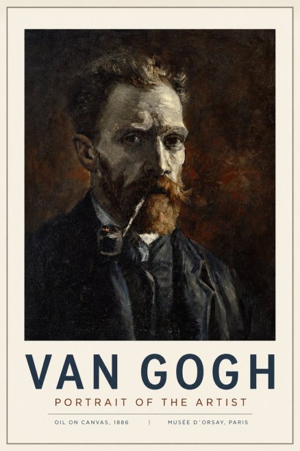 Van Gogh Portrait of the Artist I No4 - Póster