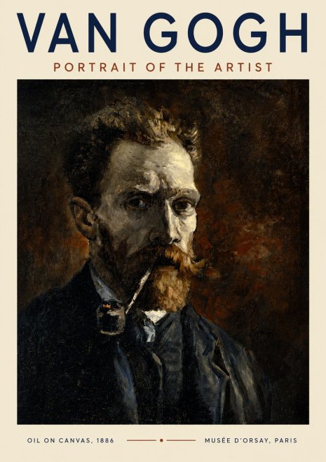 Van Gogh Portrait of the Artist I No6 - Póster