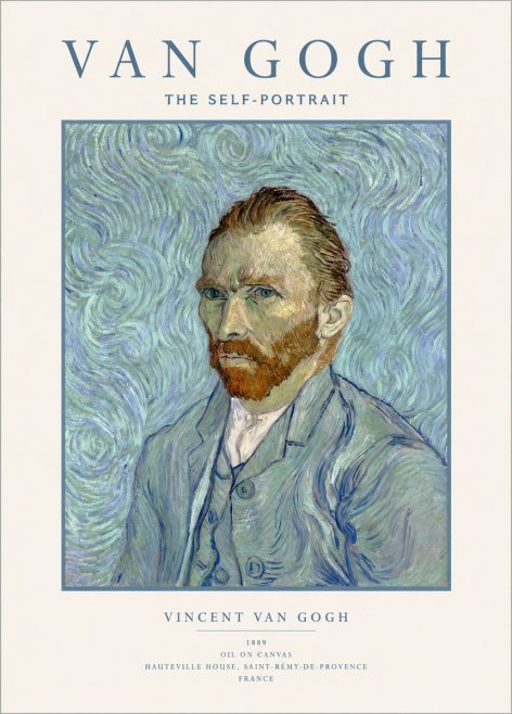 Van Gogh The Self-portrait No1 - Póster