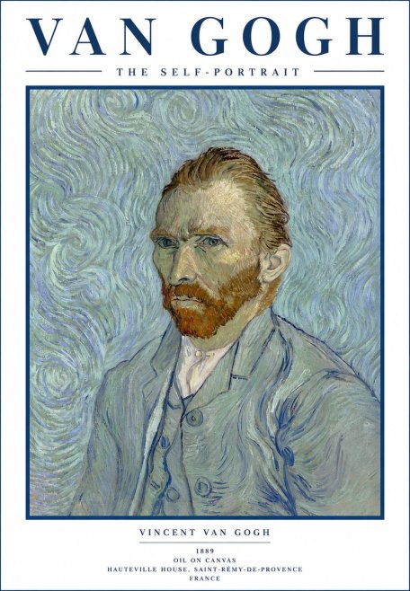 Van Gogh The Self-portrait No4 - Póster