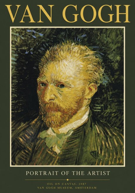 Van Gogh Portrait of the Artist III No2 - Póster
