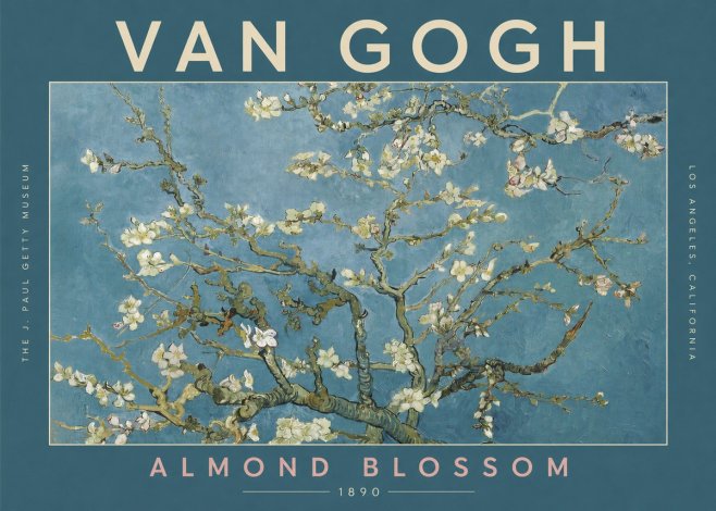 Van Gogh Almond Blossom No3 - Póster
