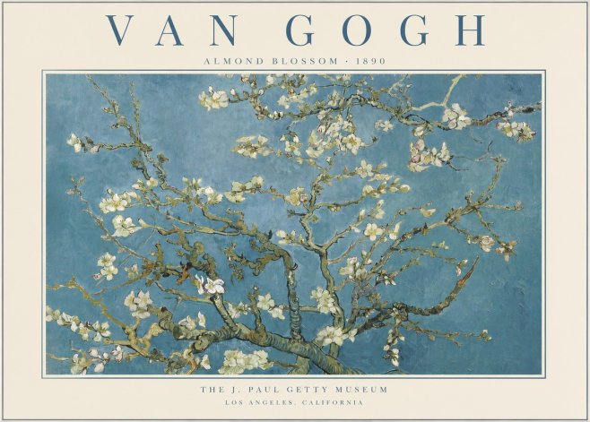 Van Gogh Almond Blossom No4 - Póster