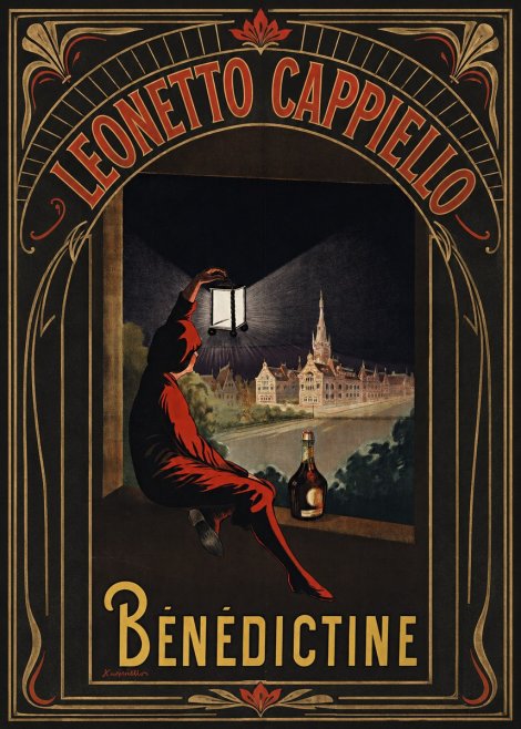 Leonetto Cappiello Bénédictine No3 - Póster