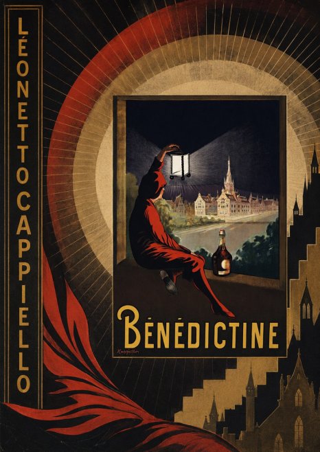 Leonetto Cappiello Bénédictine No6 - Póster