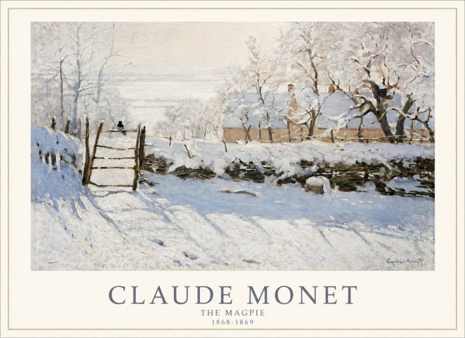 Monet The Magpie No1 - Póster