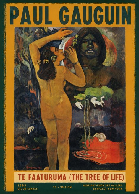 Paul Gauguin Te Faaturuma (the Tree of Life) No2 - Póster