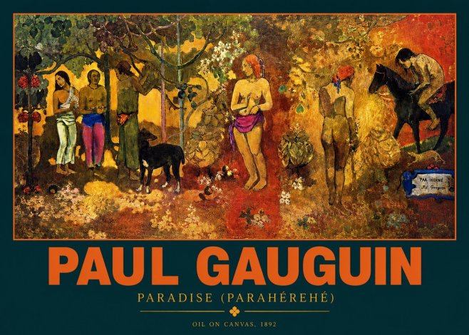 Paul Gauguin Paradise (Parahéréhé) No2 - Póster