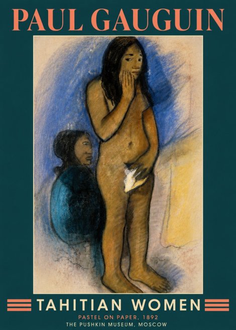 Paul Gauguin Tahitian Women No4 - Póster